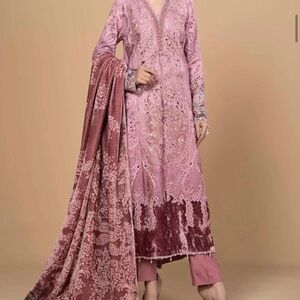 3 piece maria b lilen